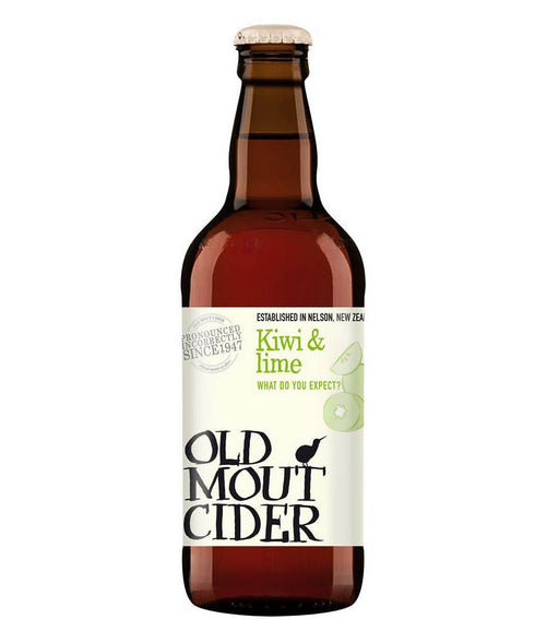 Old Mout Kiwi & Lime Cider Bottles 12 x 500ml Case